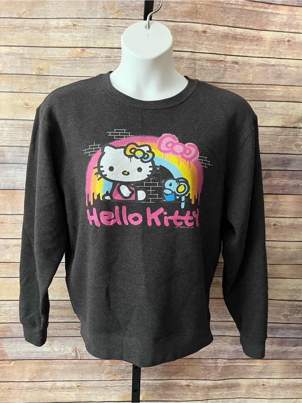 Hello Kitty Black Graphic Sweatshirt
Size Large